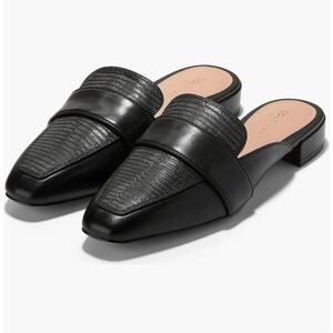 Cole Haan Pasha Embossed Mules